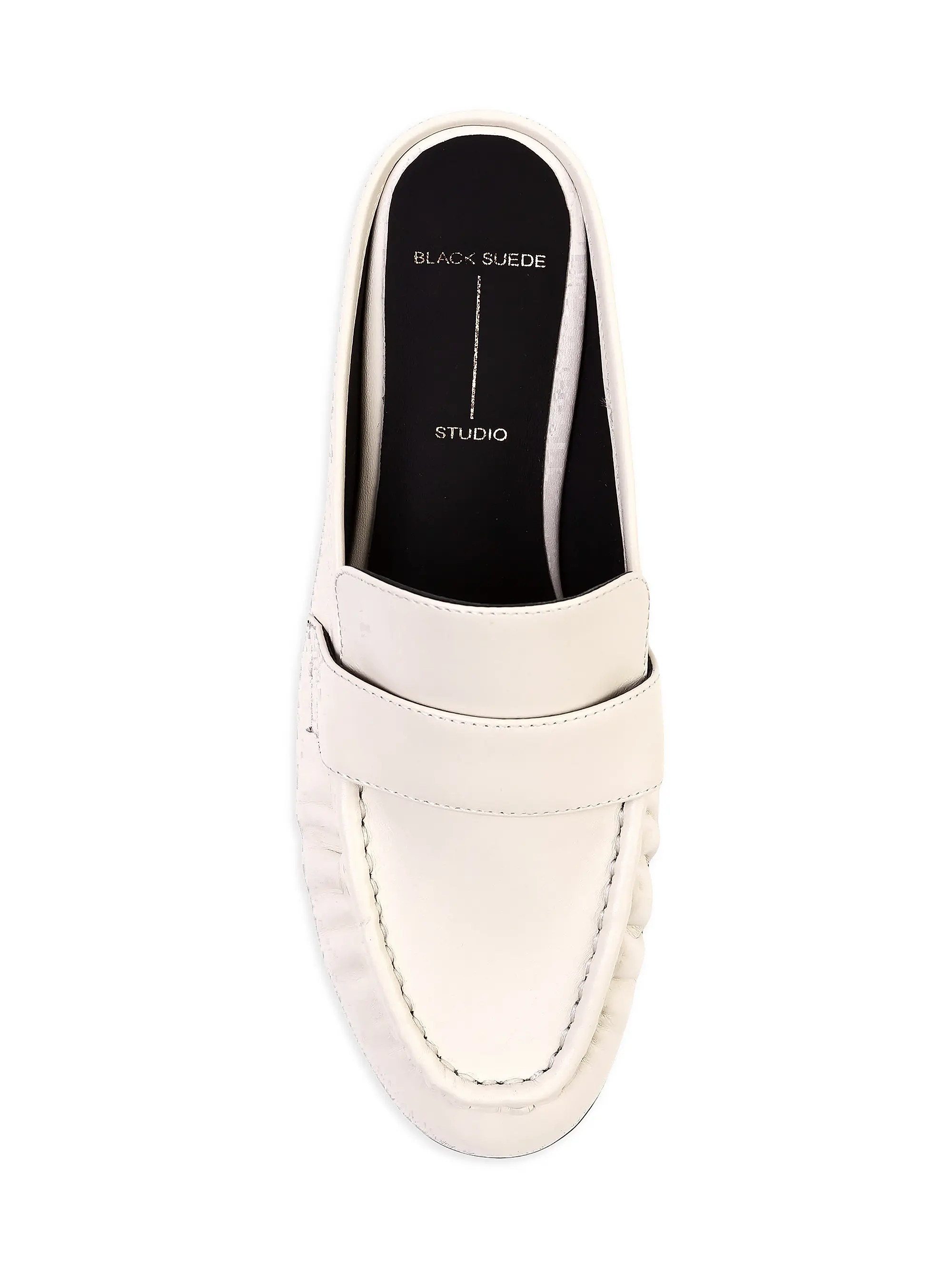 Gabby Backless Leather Loafers | Saks Fifth Avenue