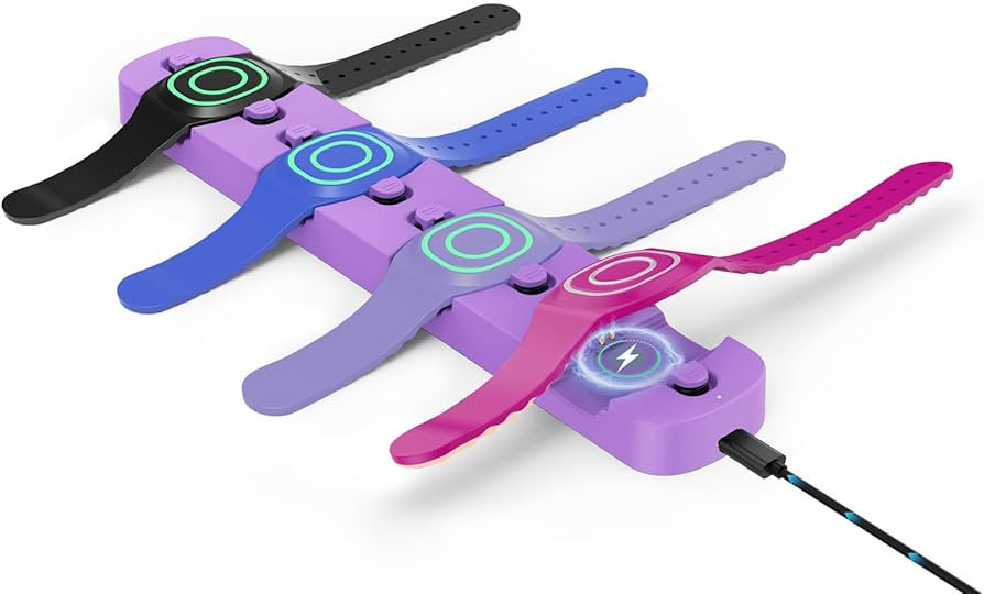 Doohoeek Charging Station for MagicBand+ Plus Magic Band, 4-in-1 Charger Portable for Disneyland ... | Amazon (US)