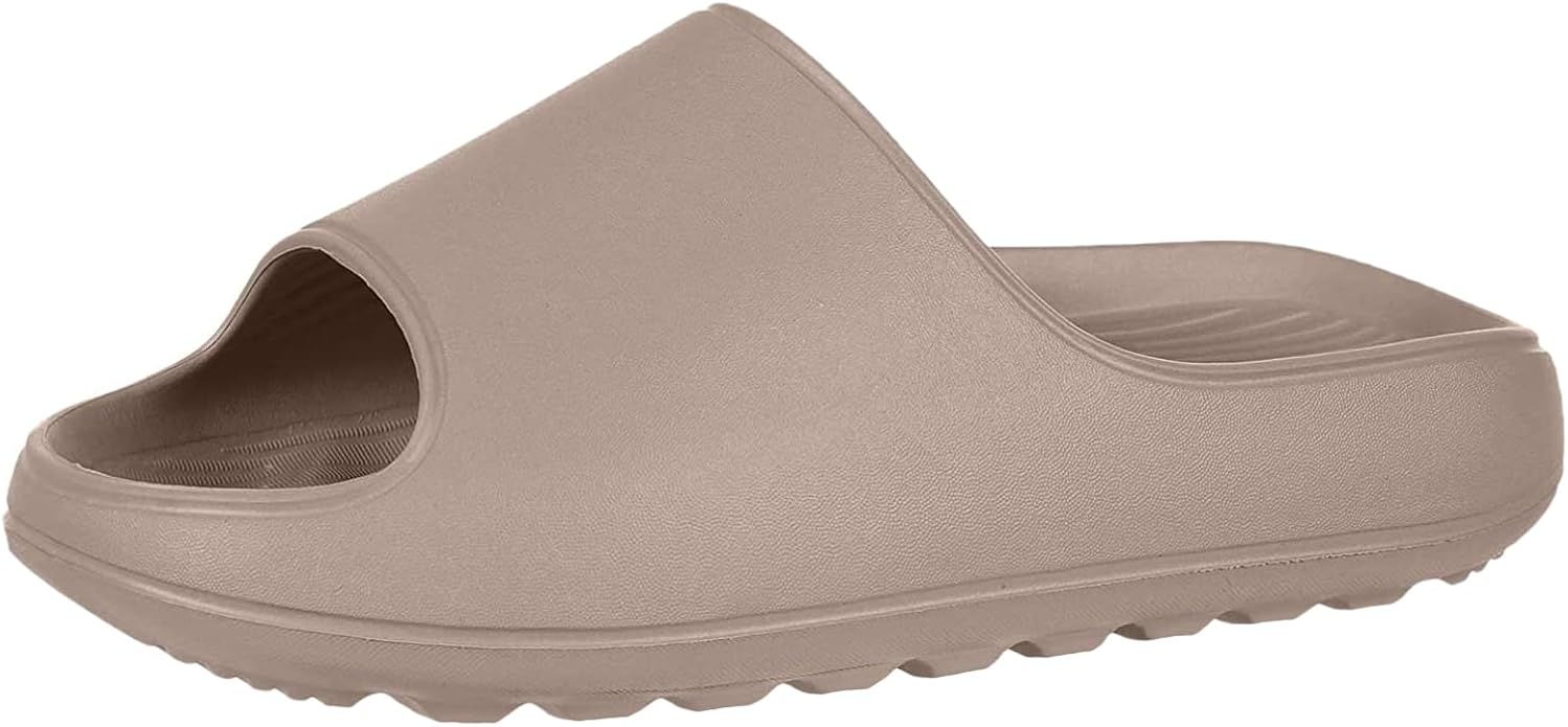 Beslip Platform Slide Sandals for Women Men Lightweight Open Toe Shower Shoes | Amazon (US)