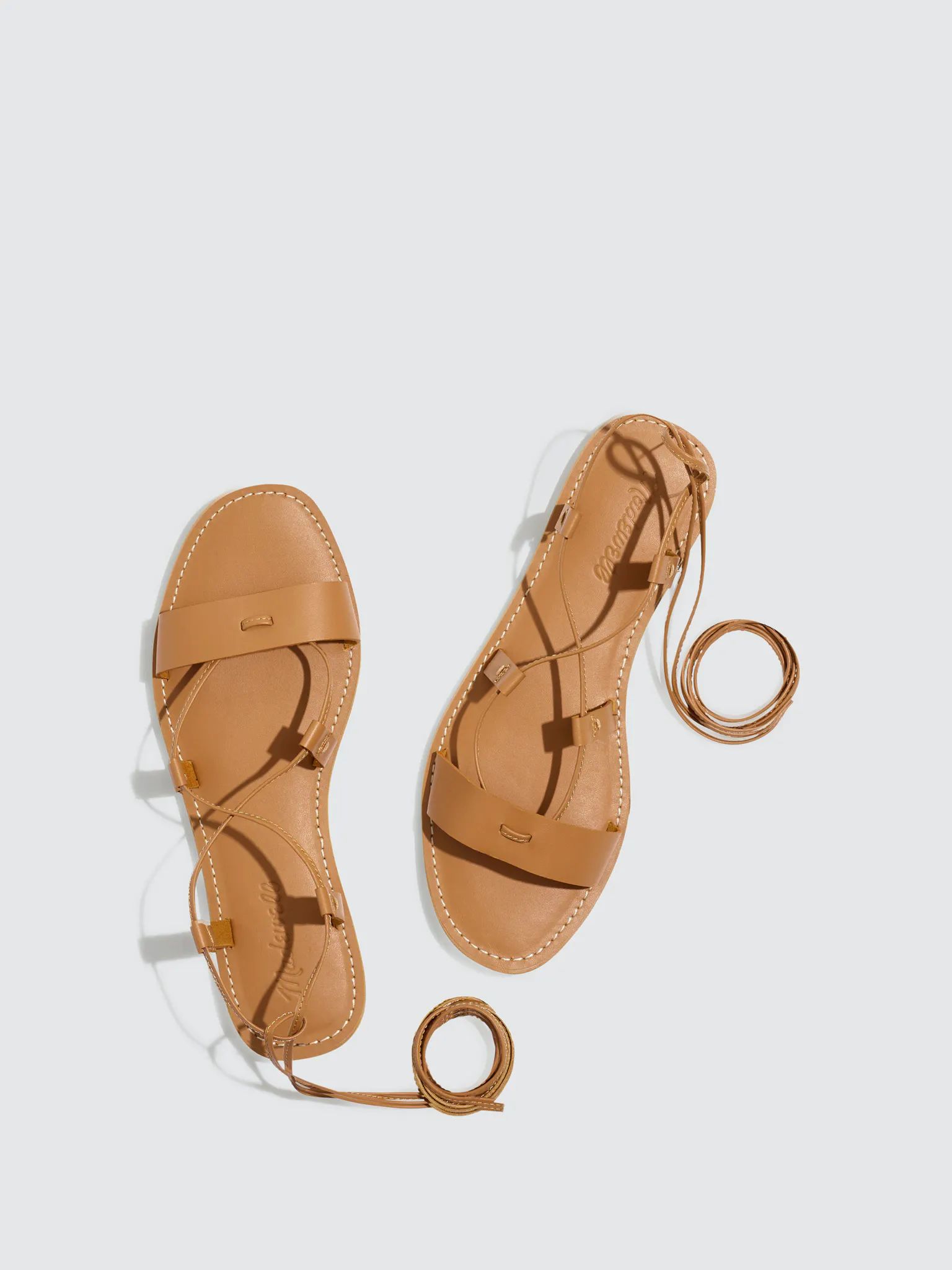 Boardwalk Lace-Up Leather Sandals | Verishop