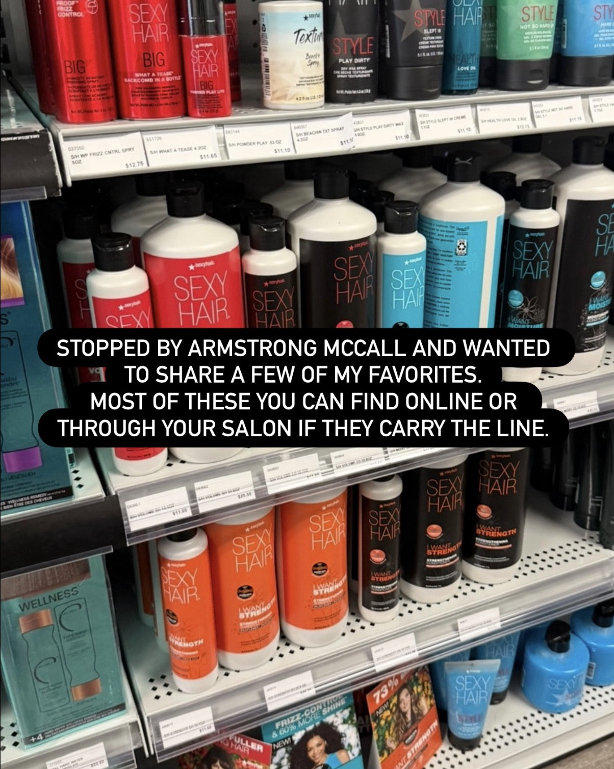 Linking fav hair products 🫶