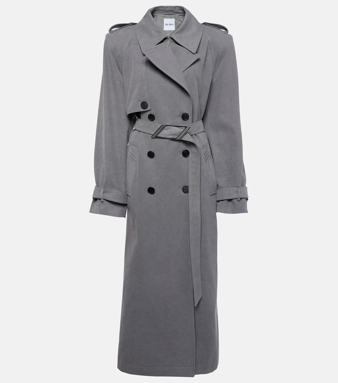 Belted cotton canvas trench coat | Mytheresa (UK)