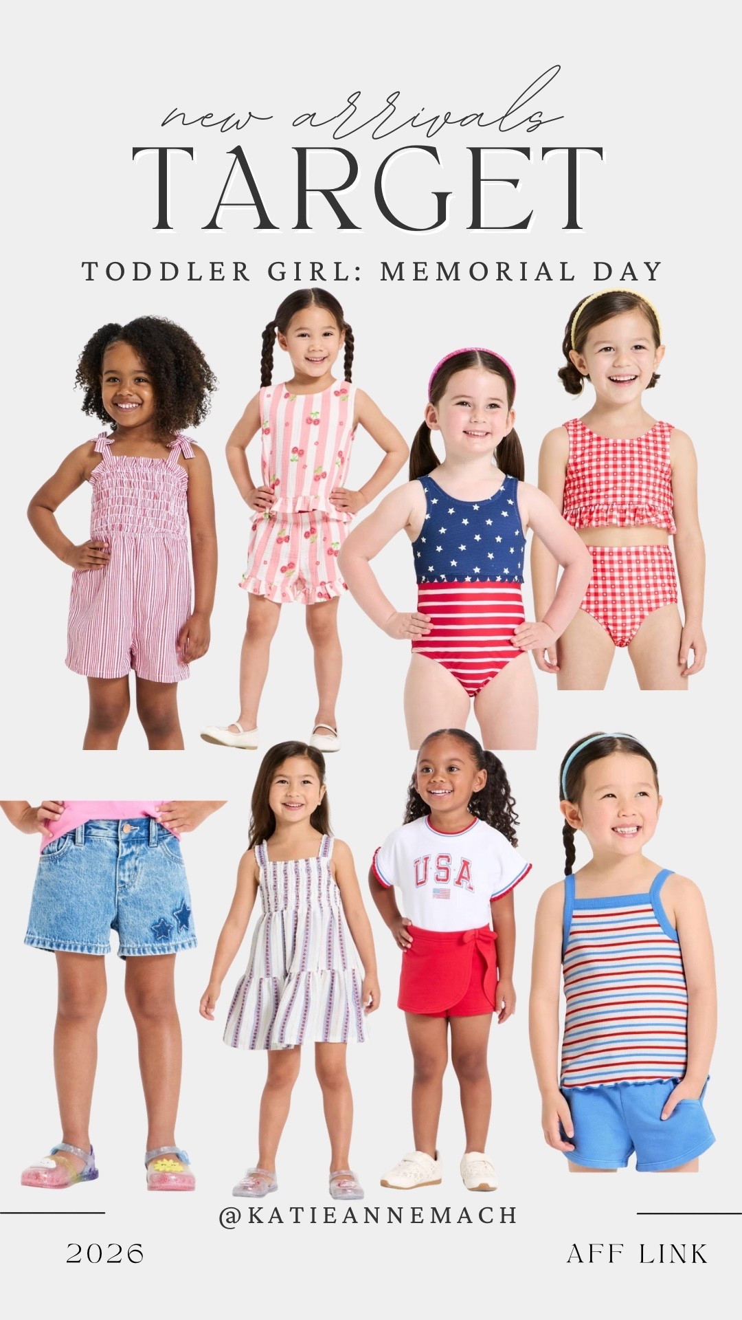 target new arrivals: toddler girl. Memorial Day. 4th of July.

#LTKKids #LTKBaby #LTKmomlife