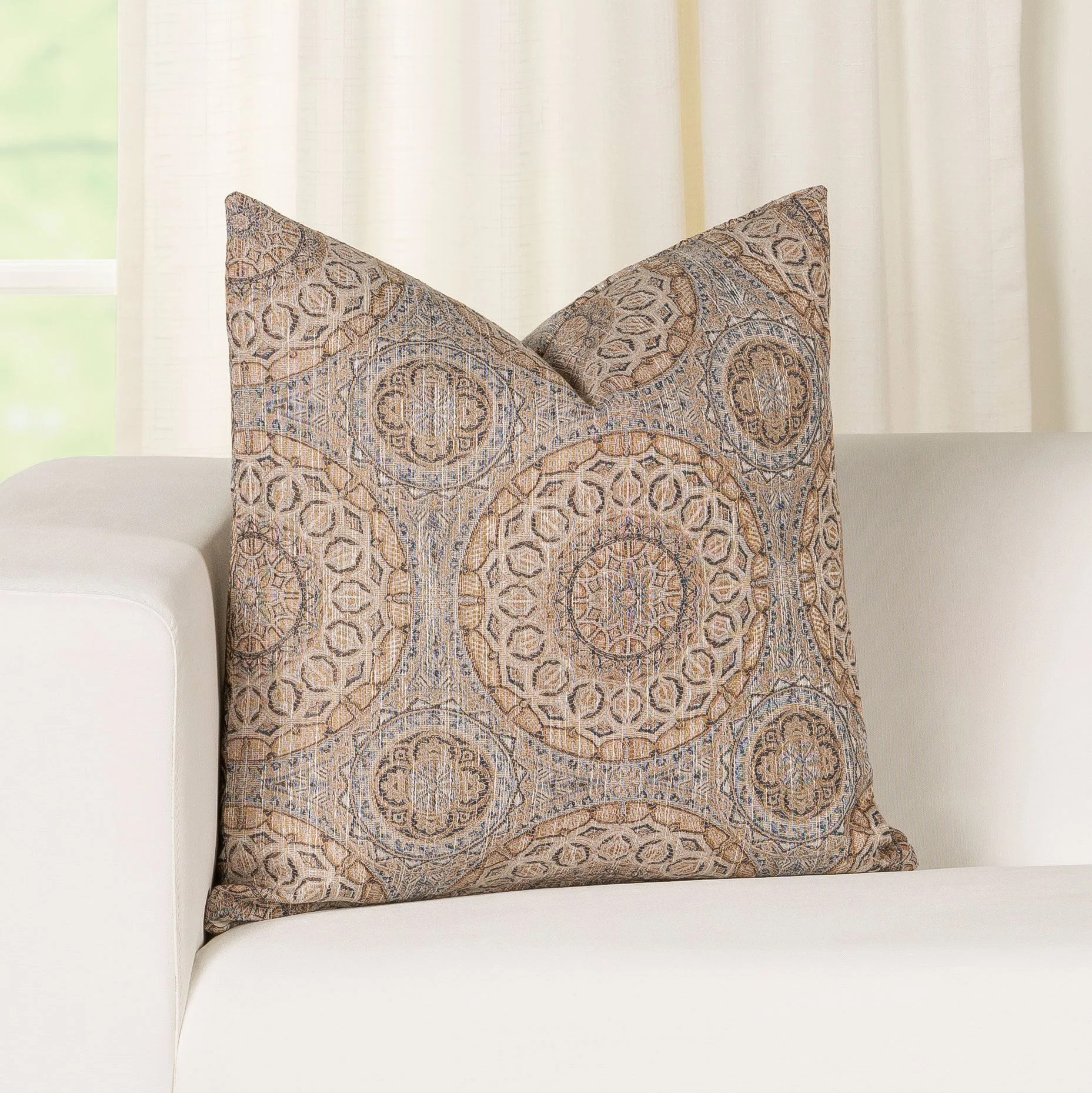 Damask Throw Pillow | Wayfair North America