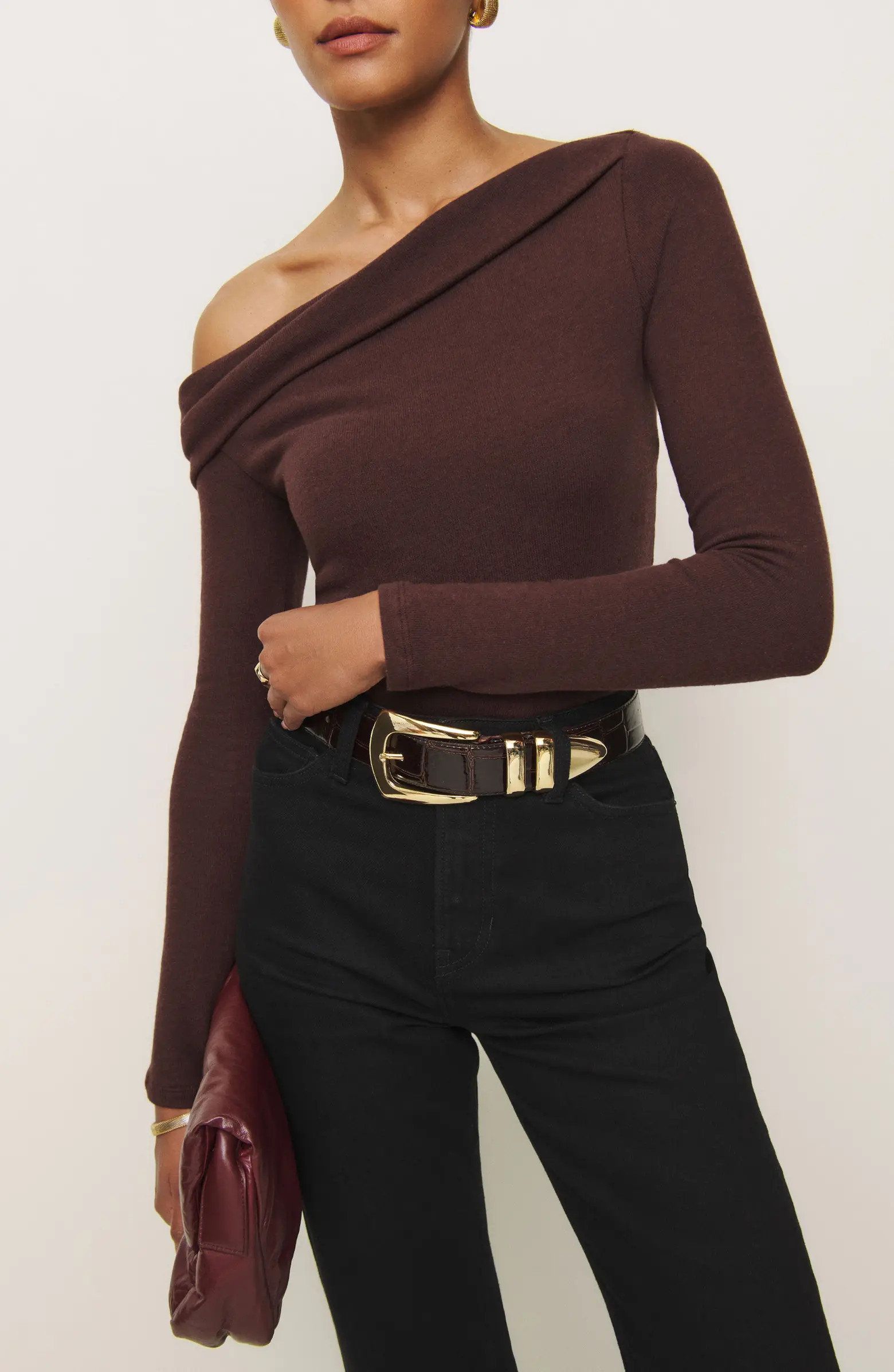 Elio Off the Shoulder Knit Top | Nordstrom