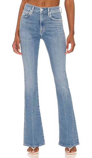 Lilah High Rise Bootcut in Opal | Revolve Clothing (Global)
