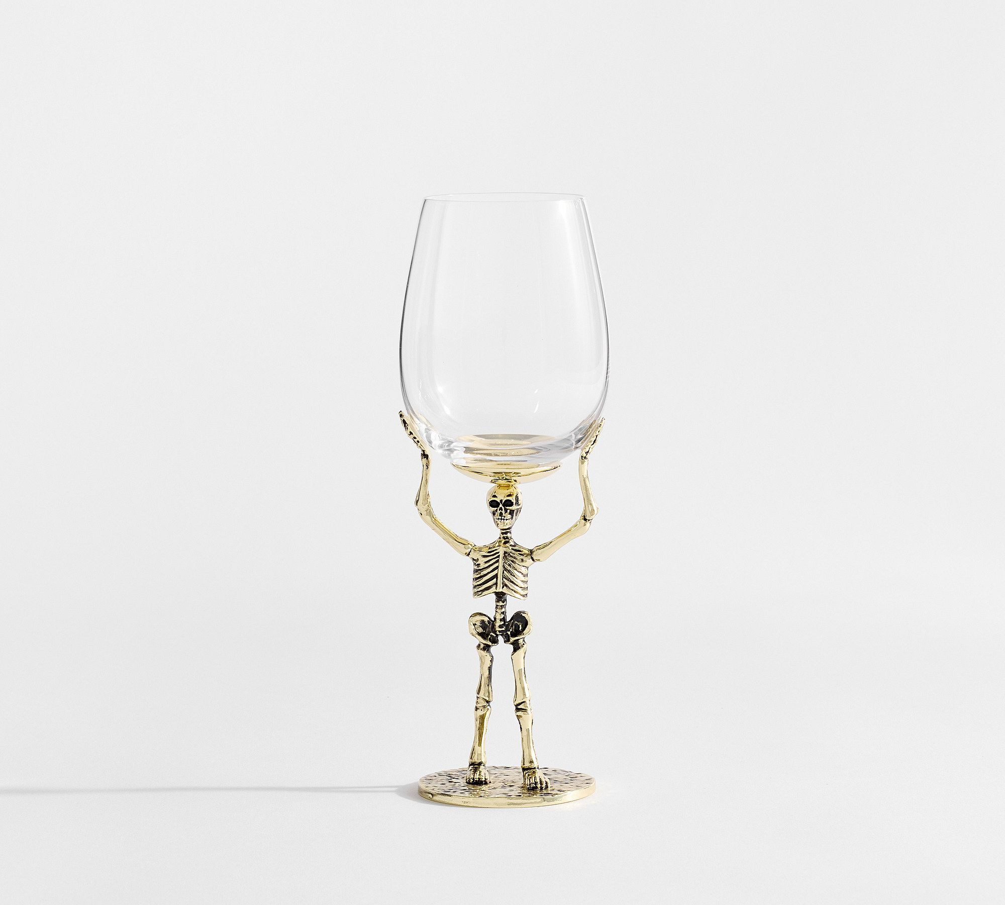 Skeleton Wine Glass | Pottery Barn (US)