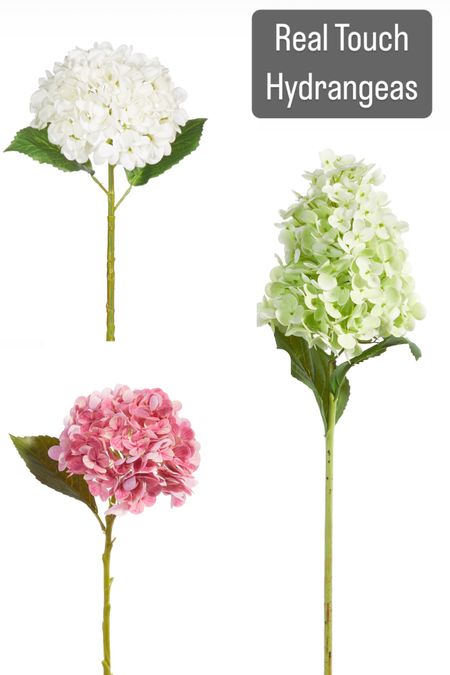 There’s nothing like a real touch hydrangea.  These faux florals feel so real!  They are gorgeous and the perfect home decor accent for spring and summer.  

#LTKfindsunder50 #LTKhome #LTKSeasonal