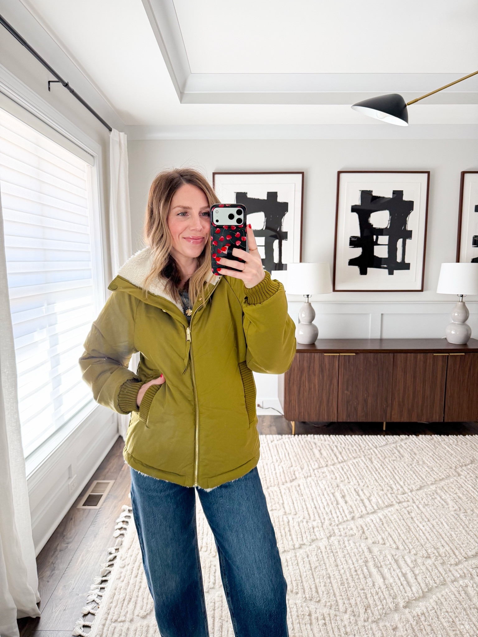 This reversible jacket 😍 fits TTS! 