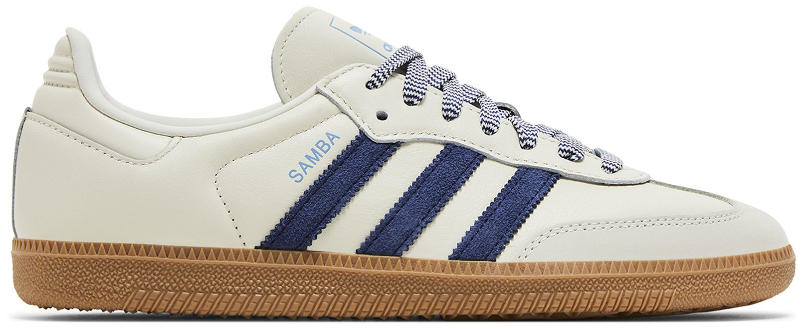 Buy Wmns Samba OG 'Off White Dark Blue' - JI3907 | GOAT | GOAT