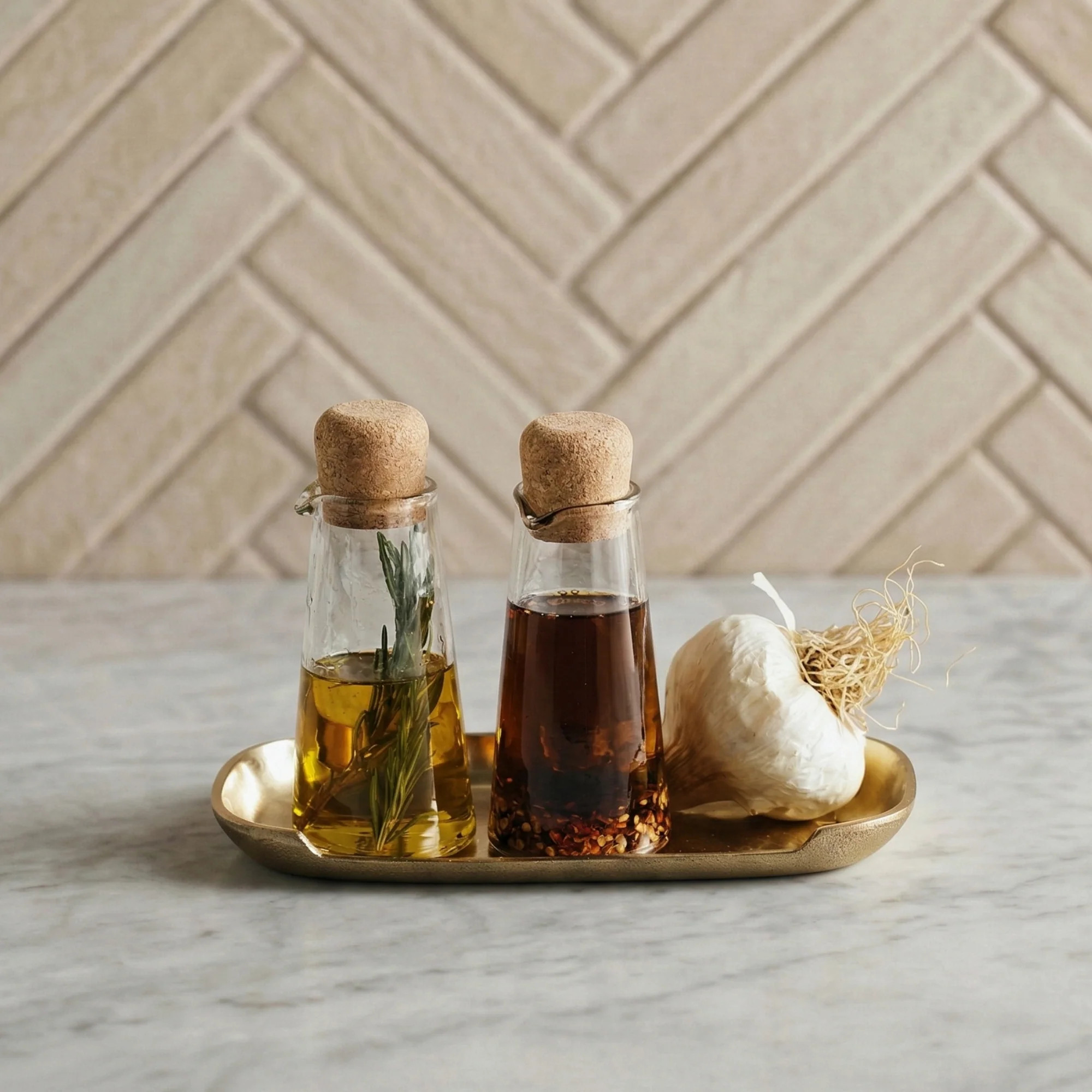 Oil & Vinegar Carafe - Set of 2 | Cove Home