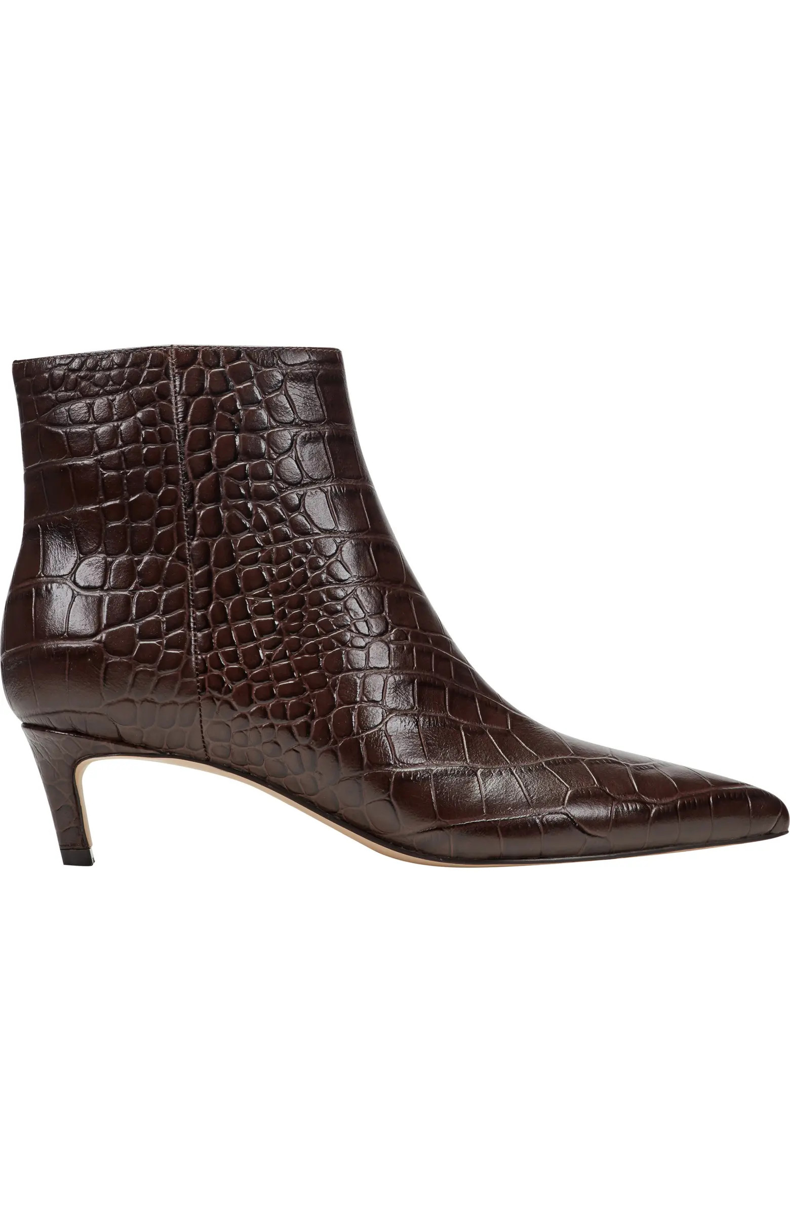 Itzia Croc Embossed Bootie (Women) | Nordstrom