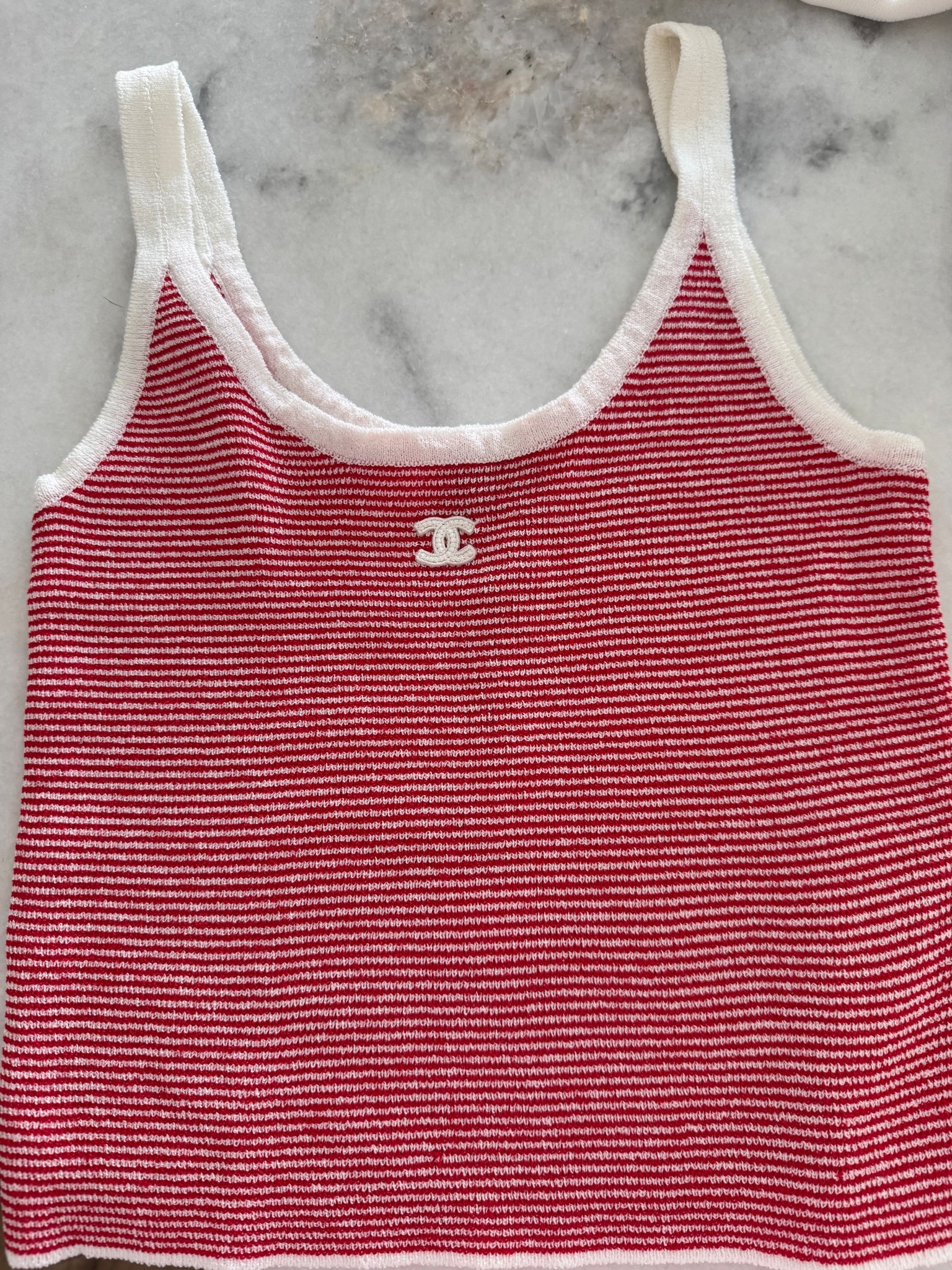 chanel tank top!