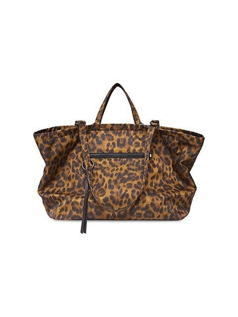 Sienna Leoparrd-Print Nylon Tote | Saks Fifth Avenue