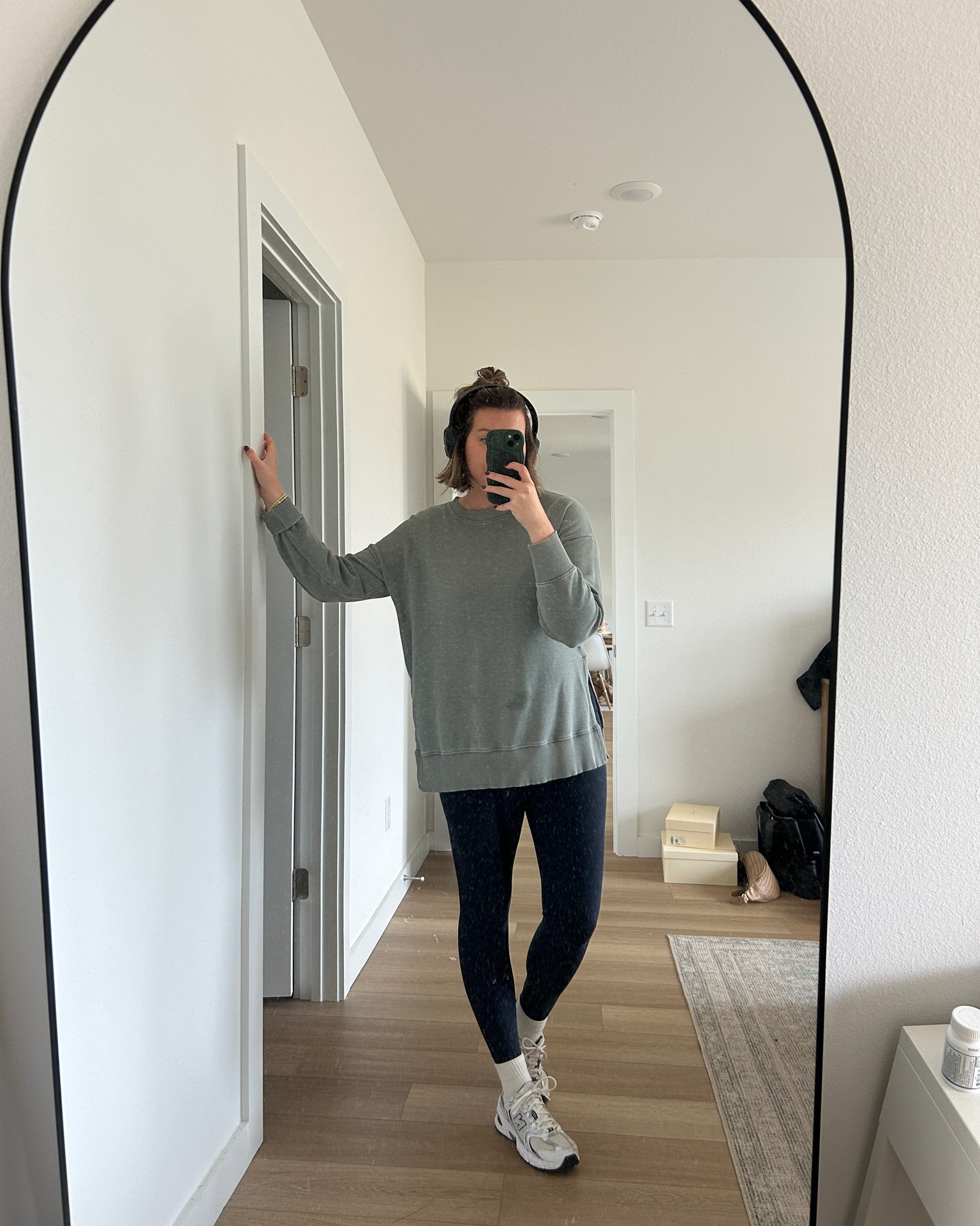 Favorite go-to mom weekend Oufit. These leggings are buttery soft! 

#LTKStyleTip #LTKFindsUnder100 #LTKSaleAlert