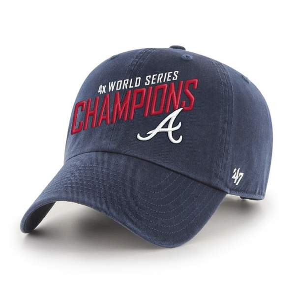 ATLANTA BRAVES 4X WORLD SERIES CHAMPIONS '47 CLEAN UP | '47Brand