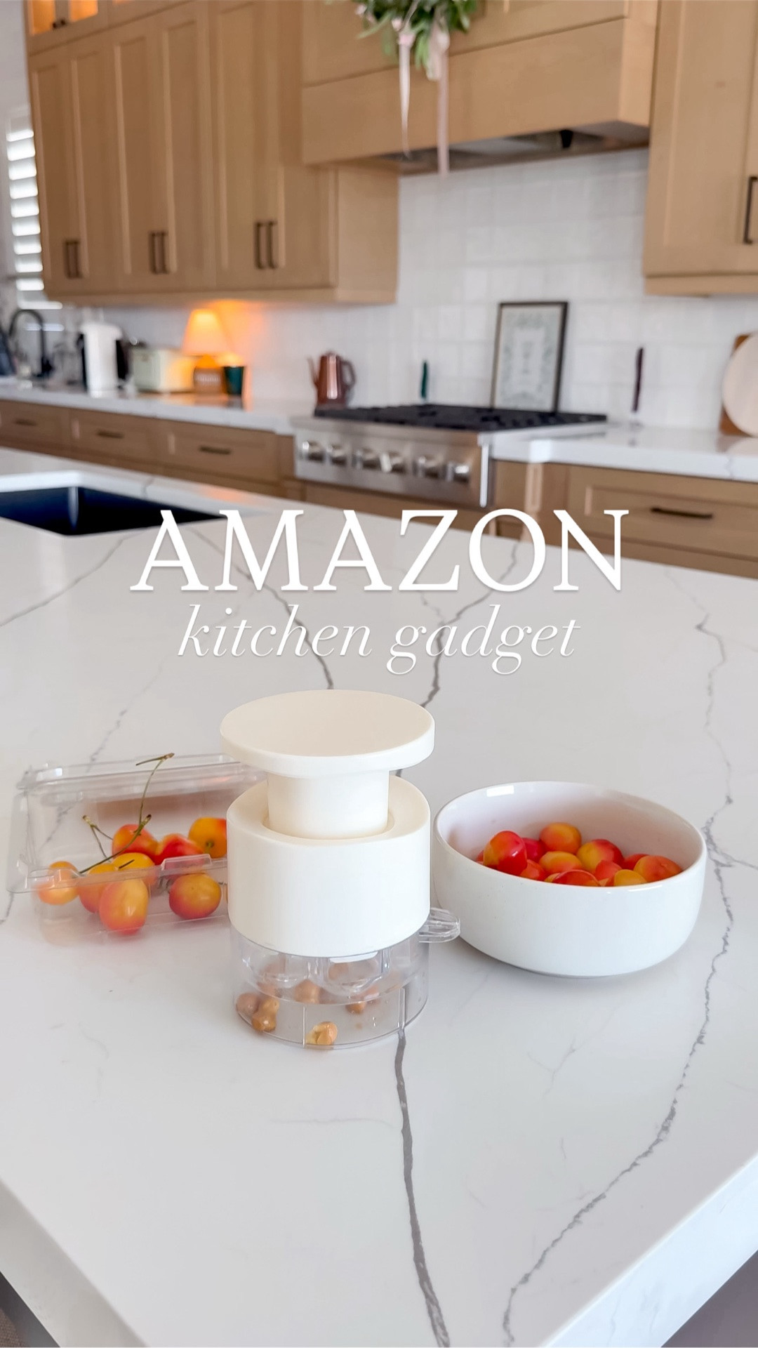 This kitchen gadget from Amazon removes the pits from multiple cherries at once! Cherry season but make it effortless! 🍒🙌🏻

#amazonfinds #kitchengadgets #amazonhome #kitchenfinds #thesistershoppers

#LTKHome #LTKfoodie #LTKmomlife
