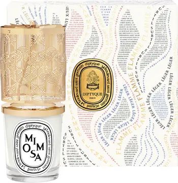 Diptyque Mimosa Candle Lantern Holiday Gift Set | Nordstrom | Nordstrom