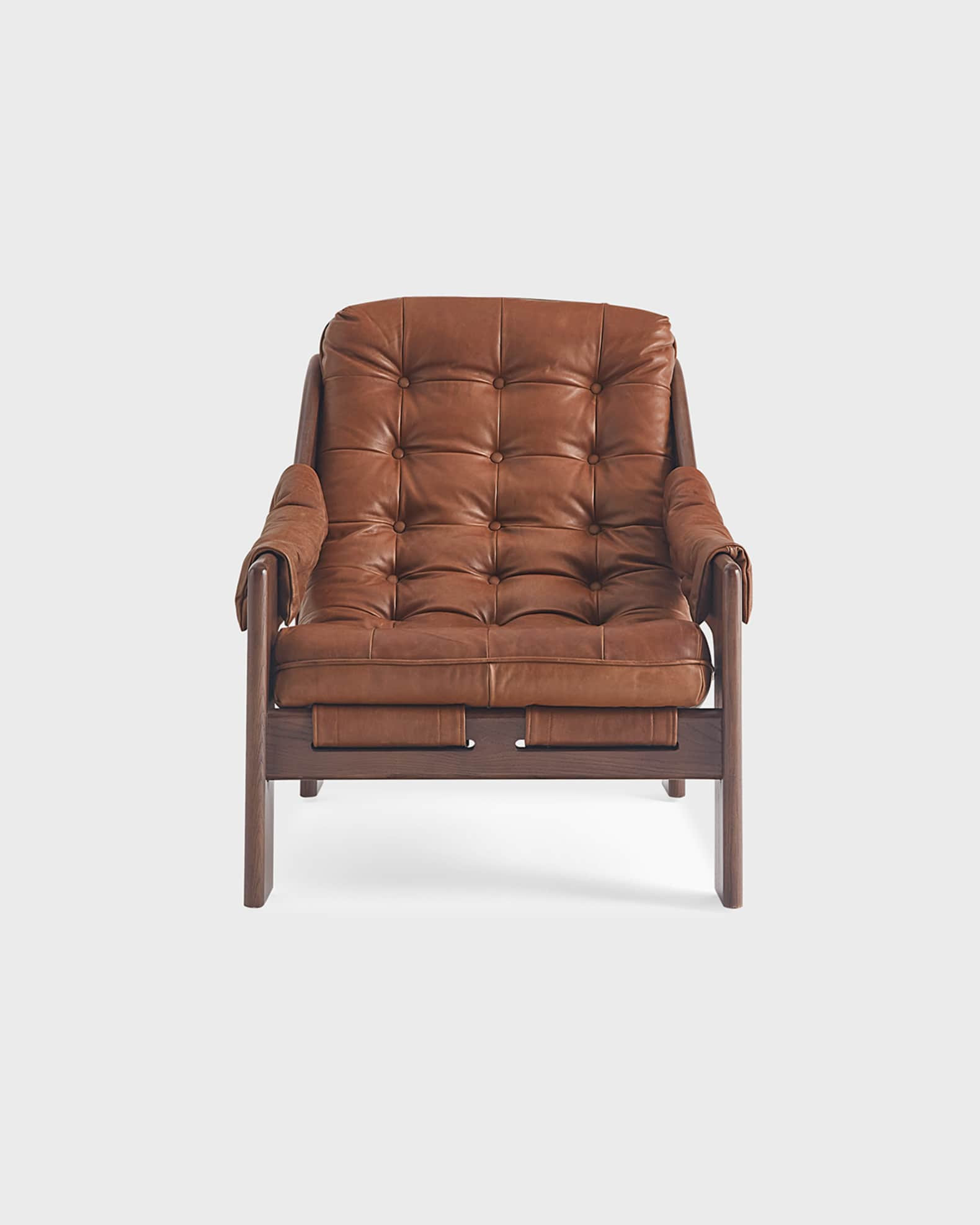 Halston Leather Sling Chair | Neiman Marcus