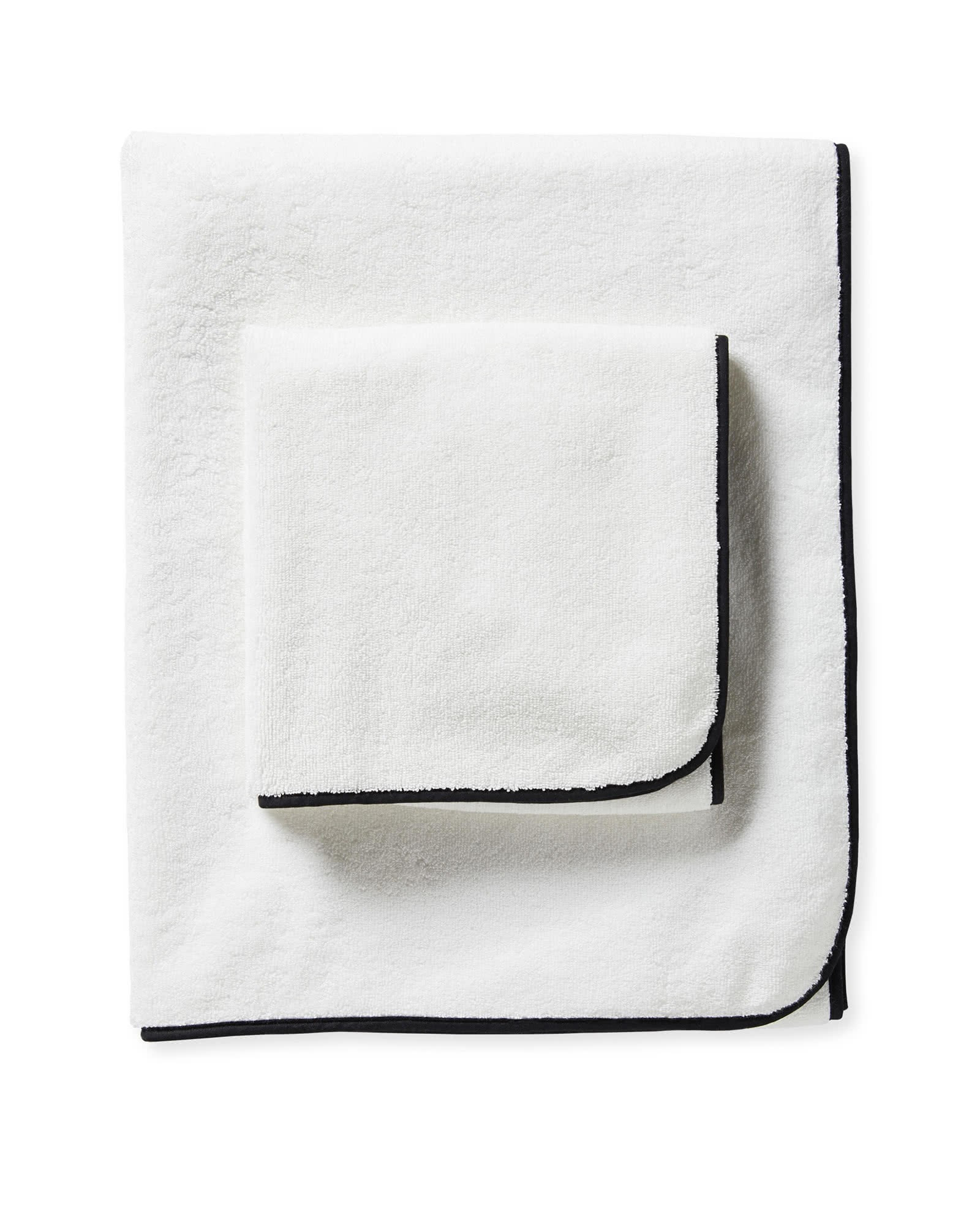 Banded Border Bath Collection | Serena and Lily