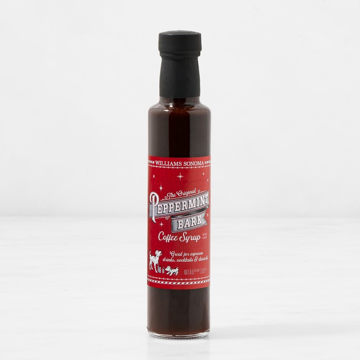 Williams Sonoma Coffee Syrup, Peppermint Bark | Williams-Sonoma