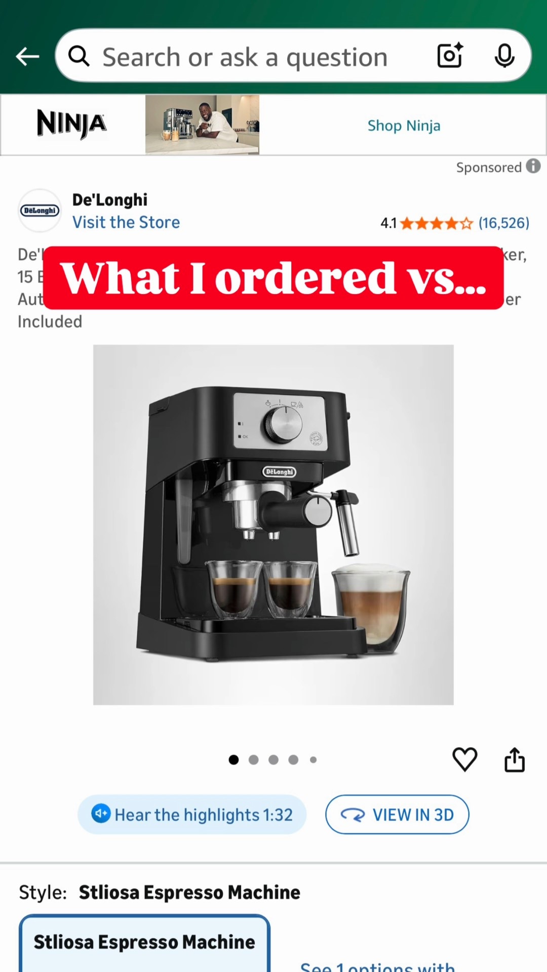 My coffee never tasted better 😋☕️ i love an espresso machine that I can use whatever coffee beans I want 😋 Especially here in Hawaii, since we have so many yummy Hawaiian coffee choices !

#LTKGiftGuide #LTKHome #LTKHoliday