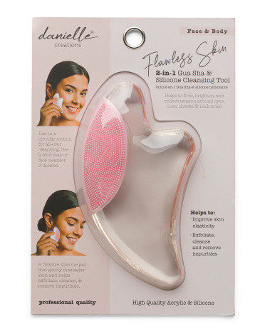 2 In 1 Gua Sha And Facial Cleansing Tool | TJ Maxx