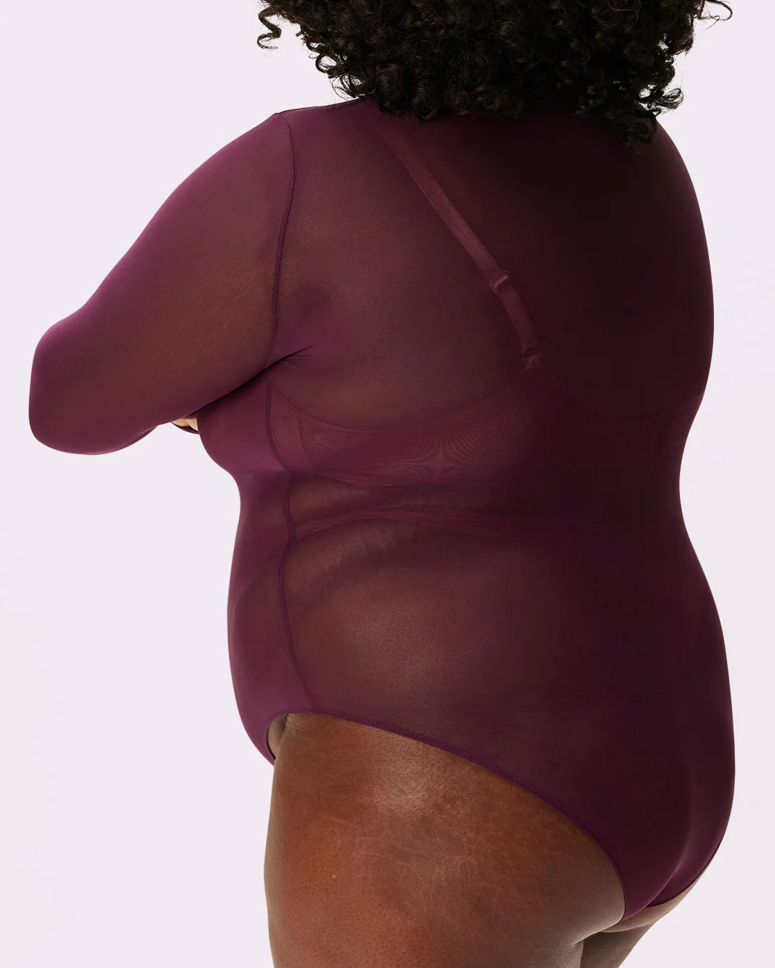 Luxe Mesh Mockneck Bodysuit | Parade | Parade