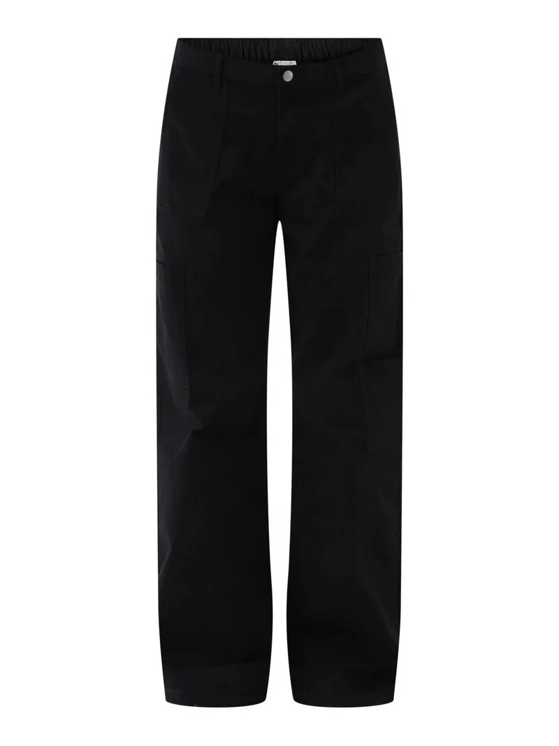 No Boundaries Cargo Wide-Leg Pants, 31.5'' Inseam, Women's and Women's Plus | Walmart (US)