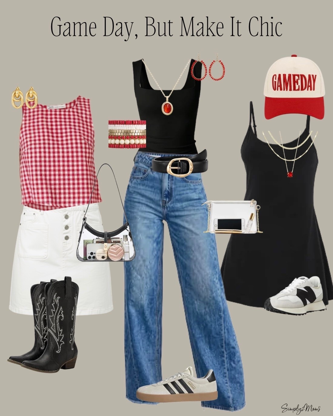 Game day, but make it chic 🏈✨ You don’t need a team logo to show your spirit! I’m loving these game day looks that use team colors, classic pieces, and a few fun accessories to keep things stylish. Whether you’re headed to the stadium, tailgate, or watching from home, there’s a look for you!

#LTKOver40 #LTKootd #LTKU