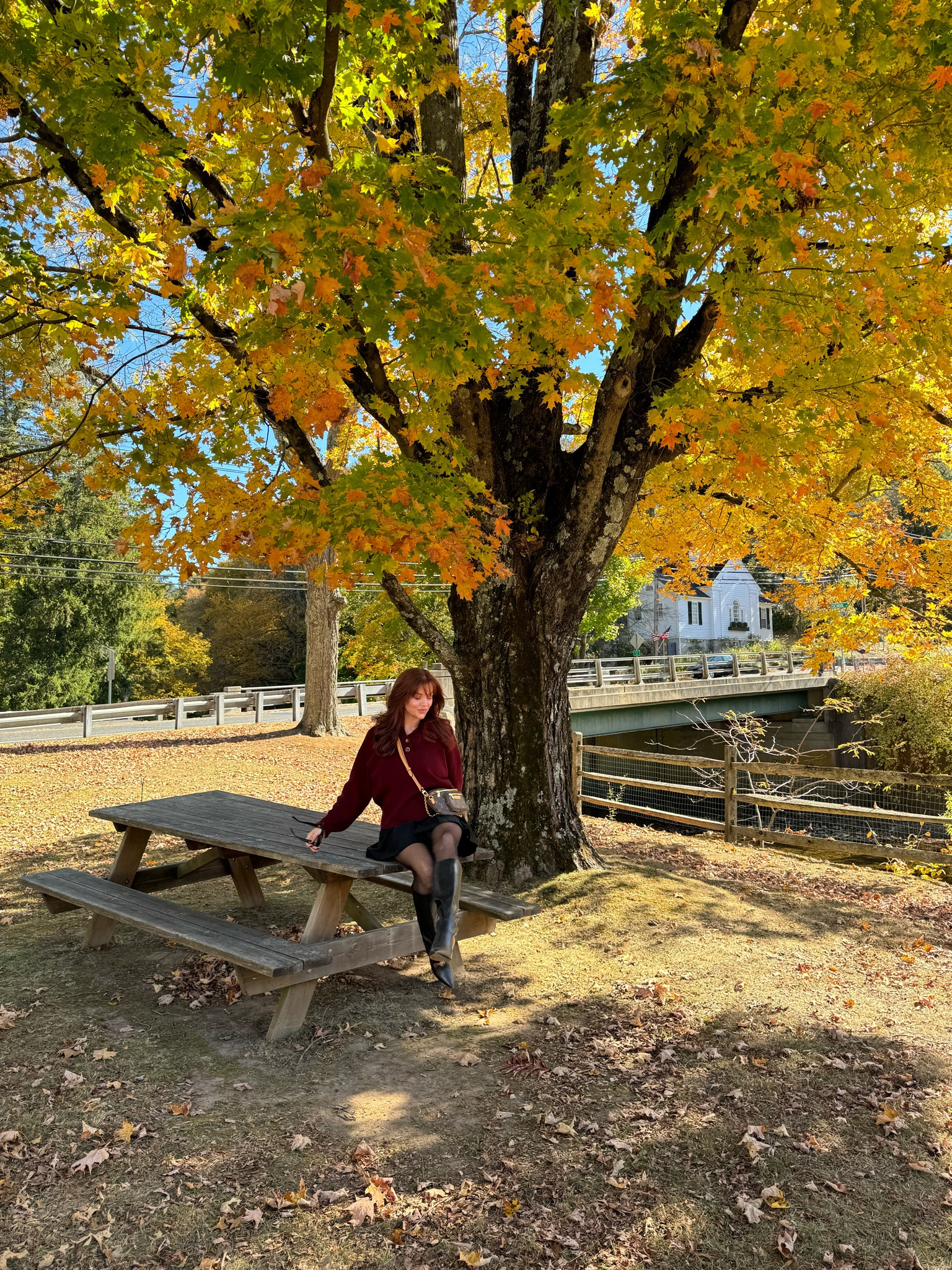 Day 2 of the ultimate fall girls trip through Connecticut 🍂✨ The leaves are in full color and every view feels straight out of a postcard. We fueled up with endless cups of coffee ☕️ and the best cider donuts you could dream of. Fall magic everywhere we go! #FallVibes #GirlsTrip #ConnecticutAdventures #CiderDonuts #FoliageGoals

#LTKHalloween #LTKTravel