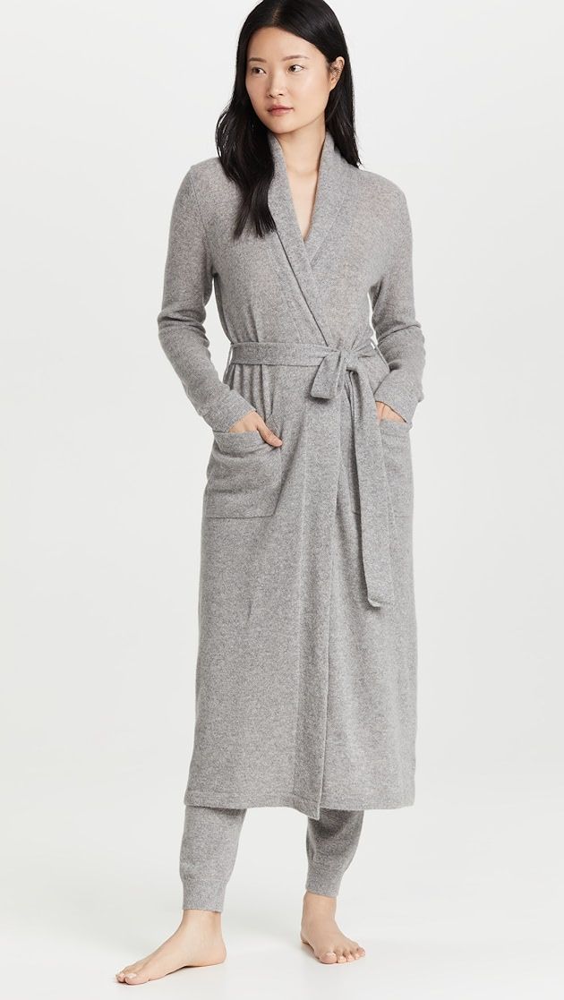 Cashmere Long Robe | Shopbop