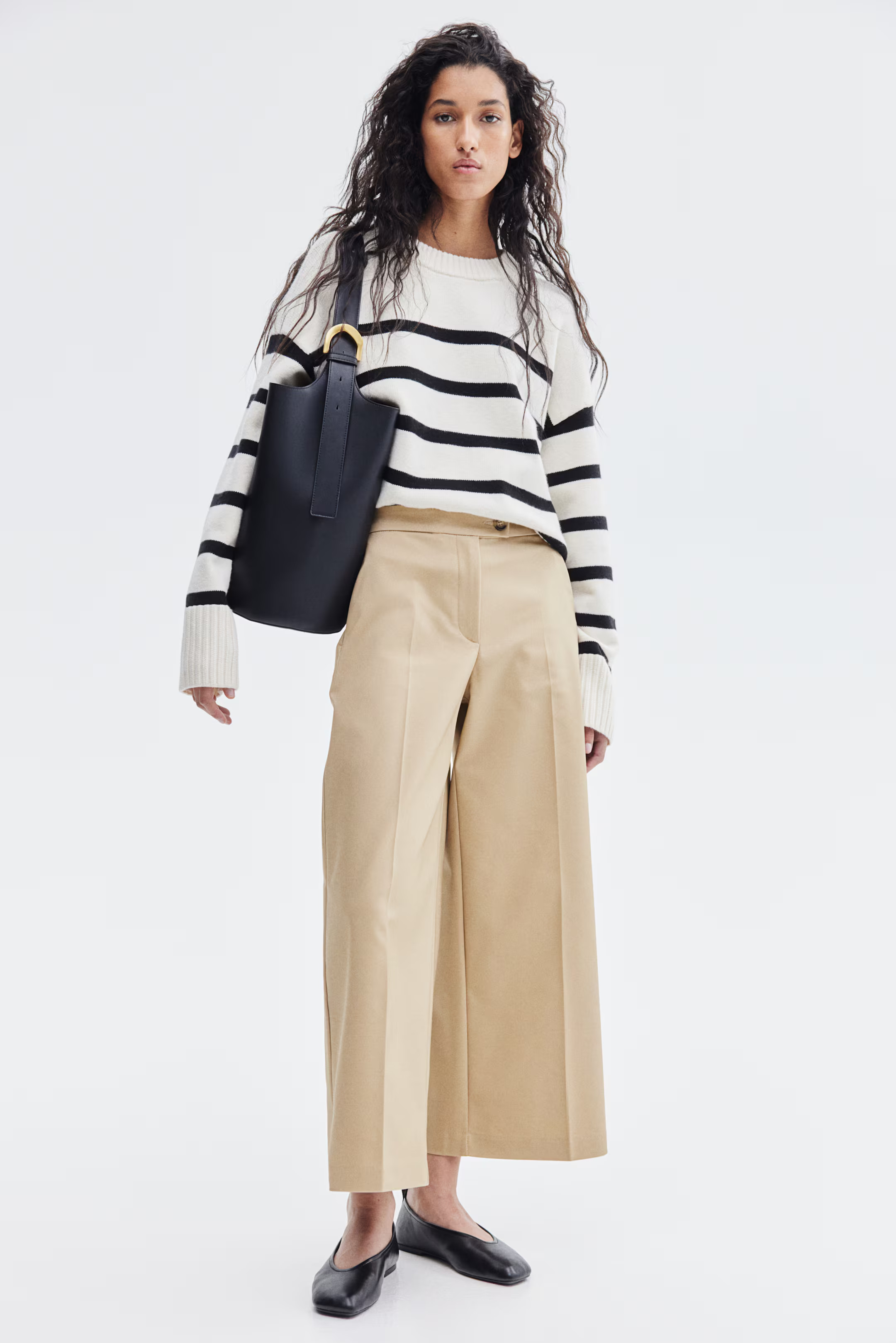 Wide-Leg Dress Pants | H&M (US + CA)