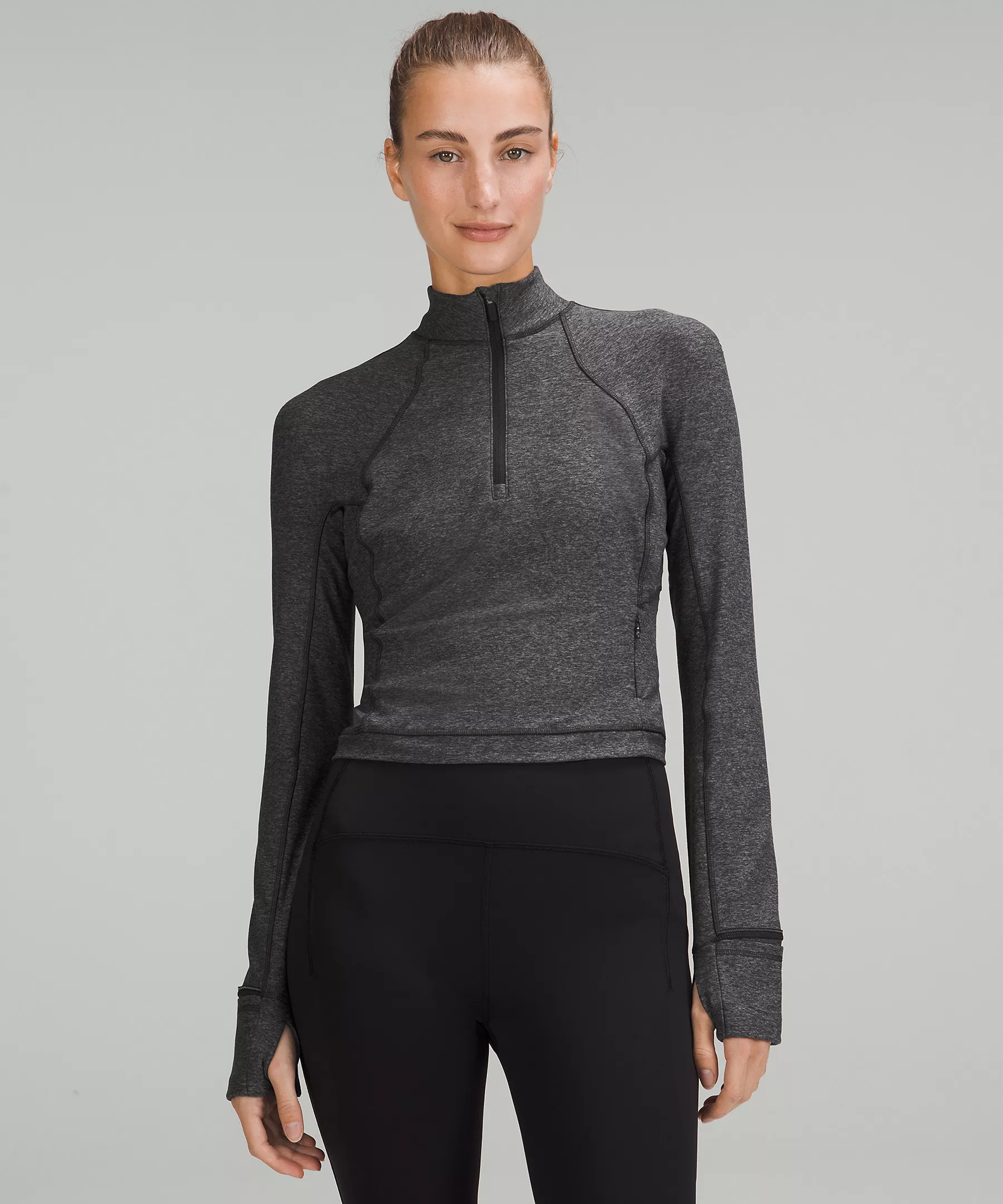 It's Rulu Run Cropped Half Zip | Lululemon (US)