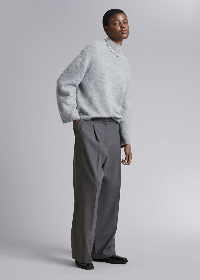 Mock-Neck Knit Jumper | & Other Stories (EU + UK)