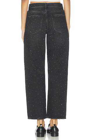 Lexi Midrise Bowed Straight Jeans | Revolve Clothing (Global)