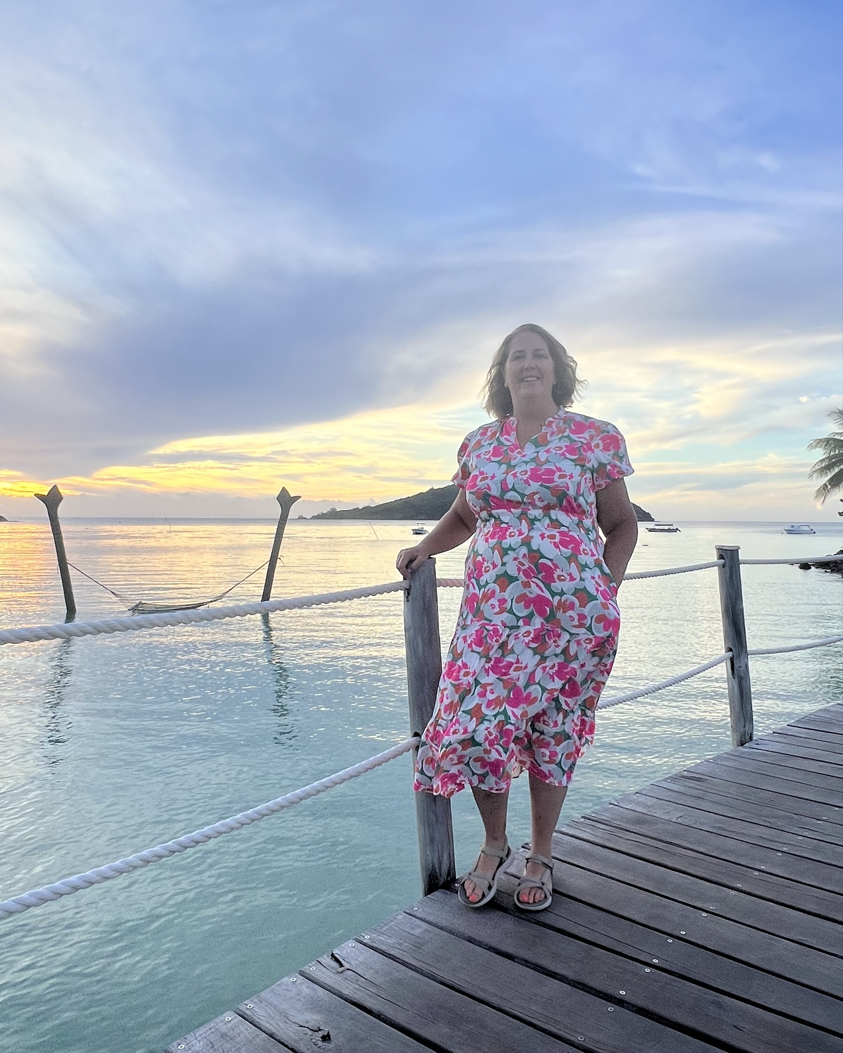 Fiji was fabulous and so is this dress! 
I am 6’2” tall wearing a size XXL. 

#LTKPlusSize #LTKTall