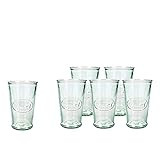 Amici Home Italian Recycled Green Juice Glass, 11oz, Set of 6 | Amazon (US)