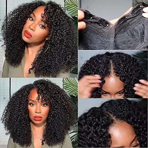 Kinky curly V Part Wig | Amazon (US)