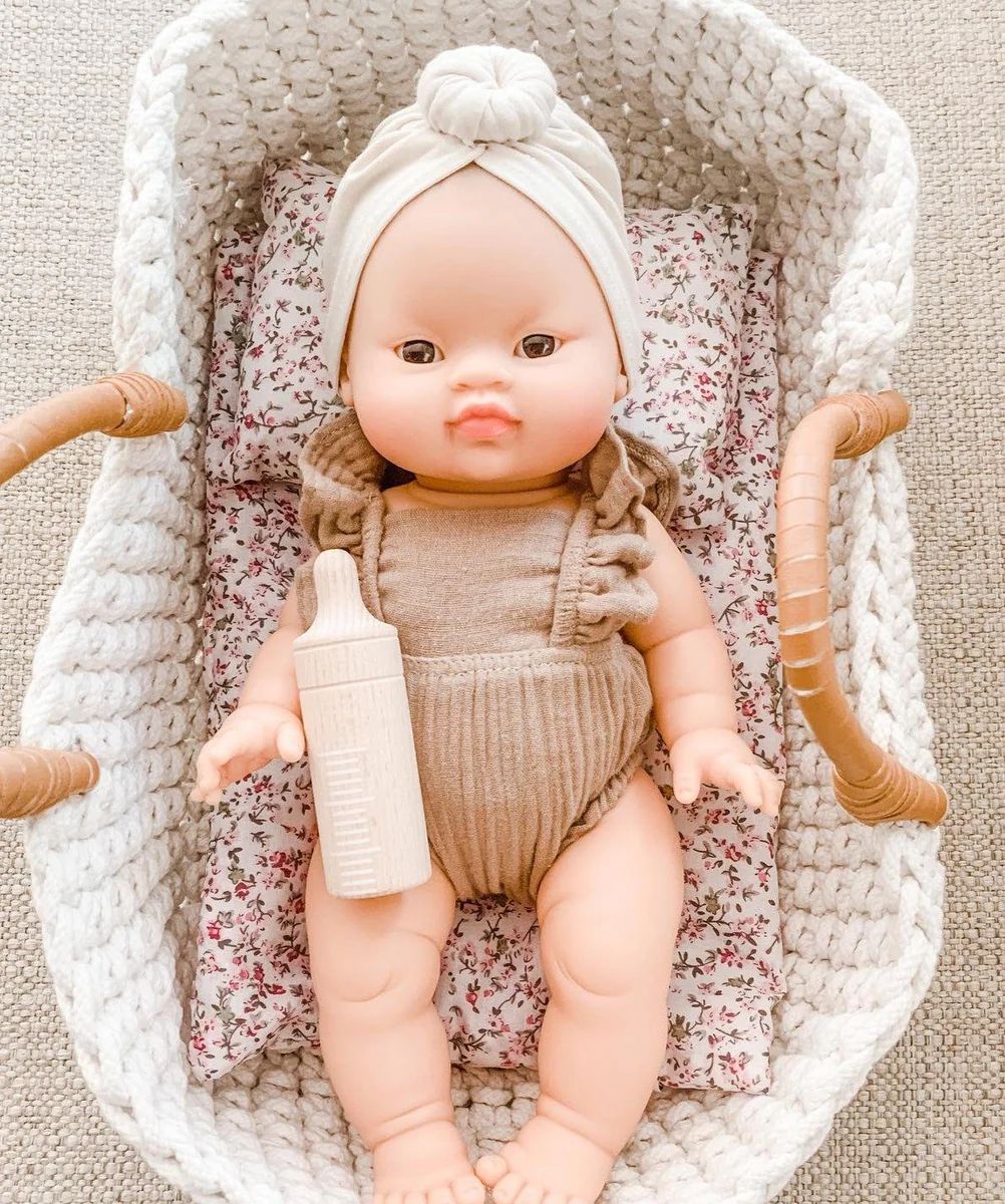 Minikane Little Asian Baby Girl Doll - Brown Eyes | Bohemian Mama