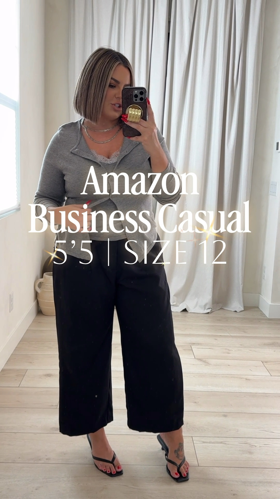 Top L 
Pants xl 
#amazon #businesscasual
