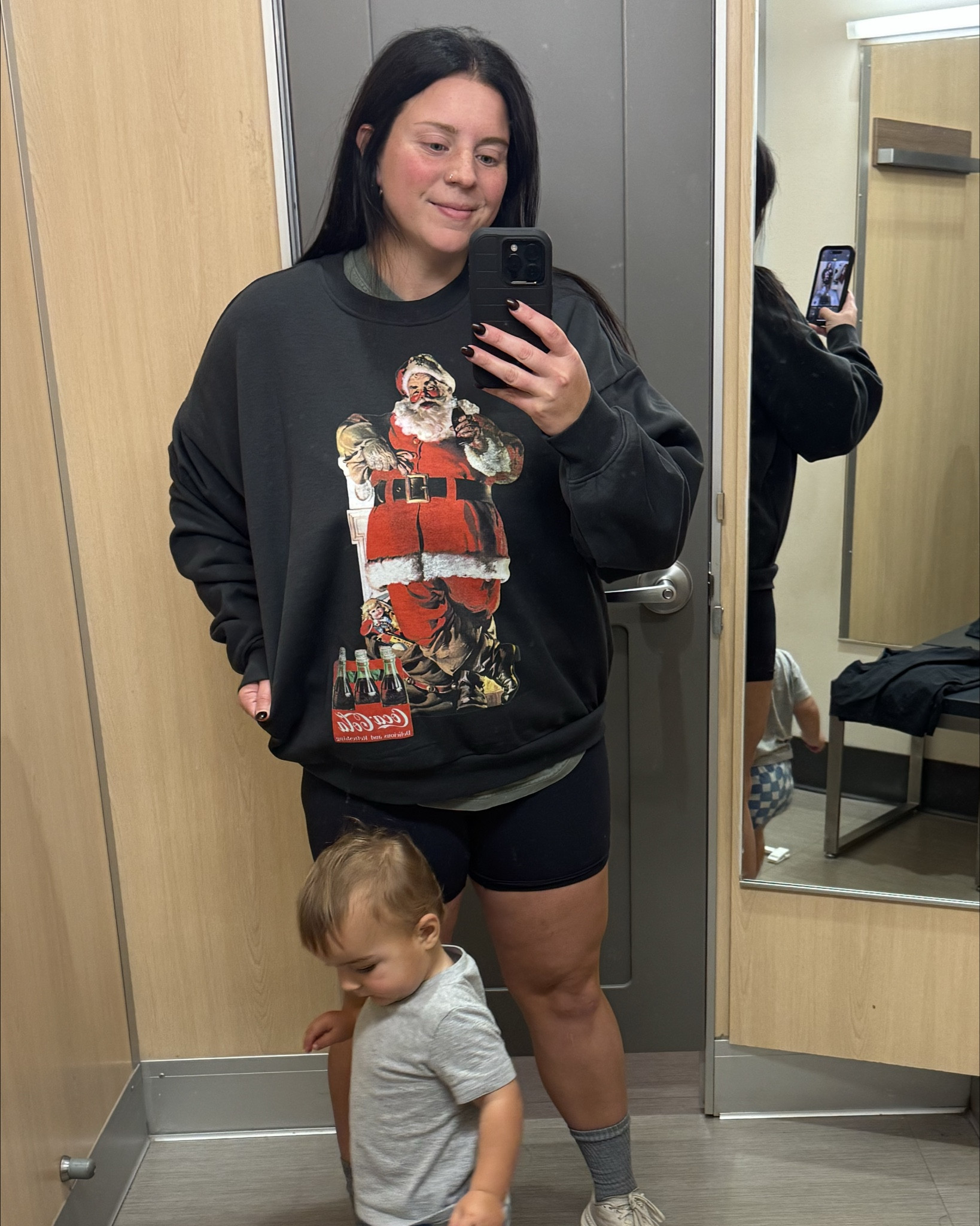 Christmas sweatshirts. Vintage Coca-Cola santa and Home Alone. Size up for baggy cozy feel 

#LTKHoliday #LTKmomlife #LTKSaleAlert