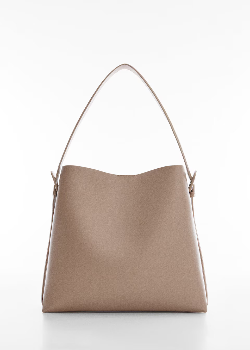 Shopper bag with buckle | MANGO (US)