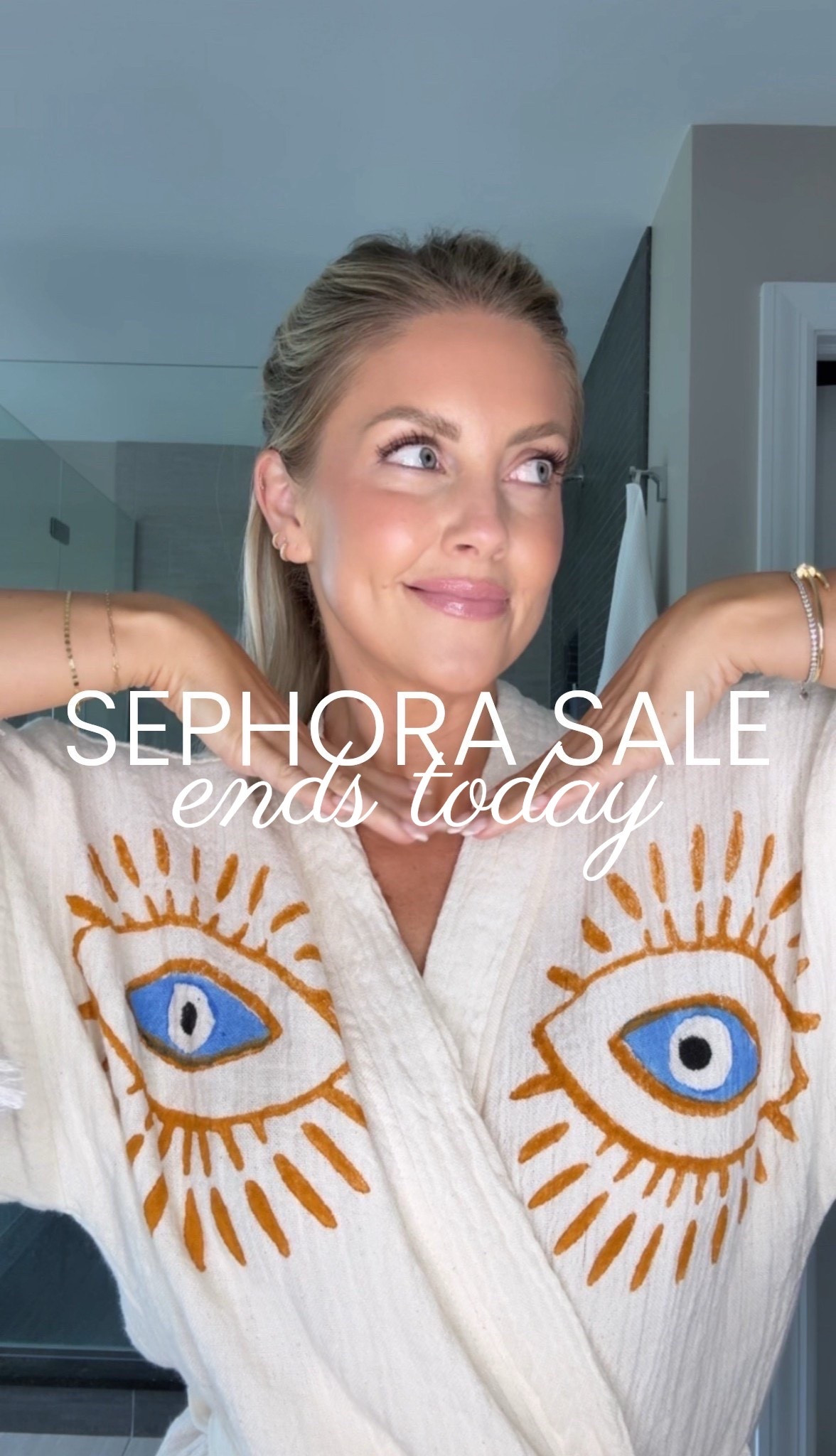 Current makeup routine 💗

Tinted spf - light
Foundation 4.5
Concealer - 4
Powder - feathery
Liquid bronzer - soft bronze
Powder bronzer - 100
Blush - Mia 
Eyeliner - Caviar ink
Lip liner/lipstick - pillow talk fair
2nd lipstick - haze
Gloss - berry beam

Sephora sale, sale alert, sale finds, makeup sale, beauty sale, grwm, makeup routine, Amanda west, almost ready blog, over 40, girl mom

#LTKBeauty #LTKgrwm #LTKSaleAlert