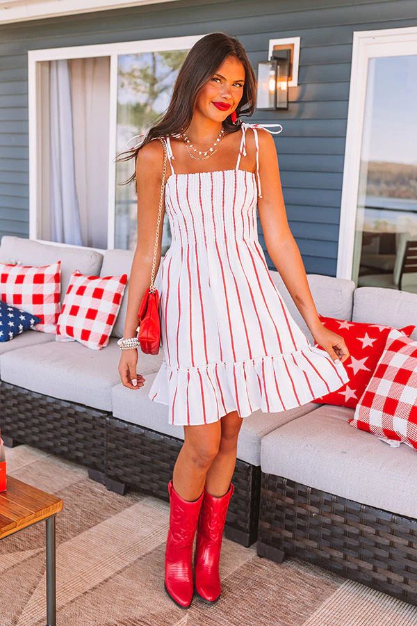 Star Spangled Perfection Mini Dress | Impressions Online Boutique