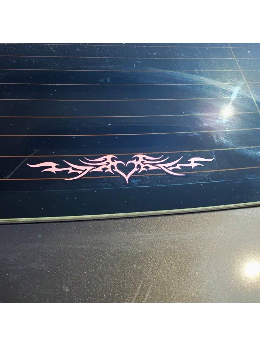 1 Pc Heart Wings Car Bumper Sticker Rear Windshield Decal, Cute Vinyl Y2K Tramp Stamp Decal For C... | SHEIN
