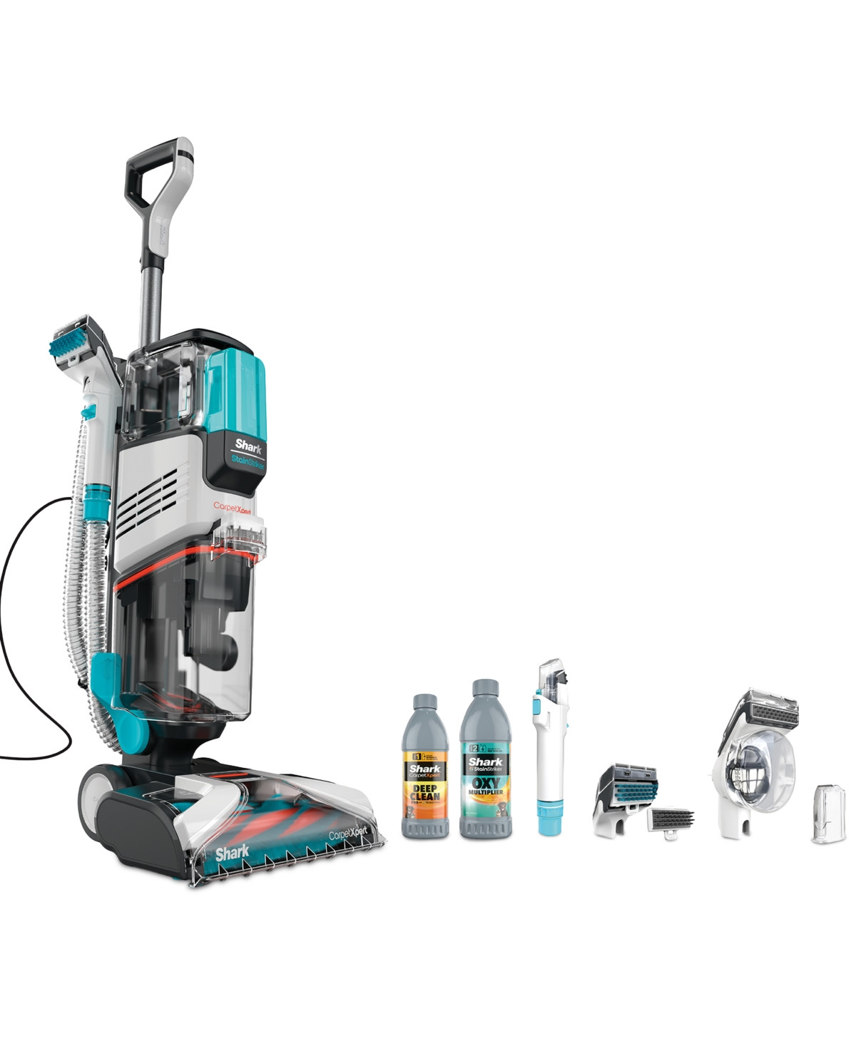 Shark CarpetXpert with StainStriker Pet Deep Carpet Cleaner Machine EX201 | Macy's