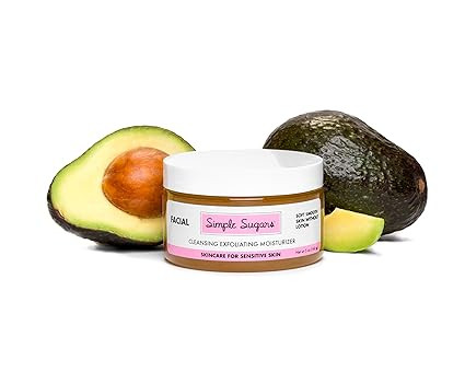 Avocado Facial with Emu Oil - Cleansing Exfoliating Moisturizer for Sensitive Skin, Dry Skin, Ecz... | Amazon (US)