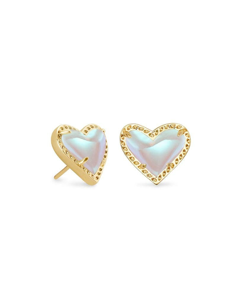 Kendra Scott Ari Heart Stud Earrings for Women, Fashion Jewelry | Amazon (US)