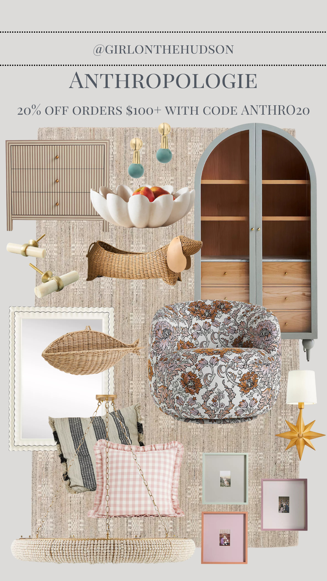 Some of my favorite home finds from Anthropologie! Furniture, lighting and accessories to give any room in your home a little refresh. Use code ANTHRO20 for 20% off all orders $100+!!

#LTKdayinmylife #LTKHome #LTKSaleAlert